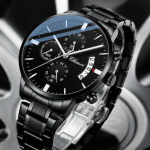 Midnight Steel Formal Wristwatch