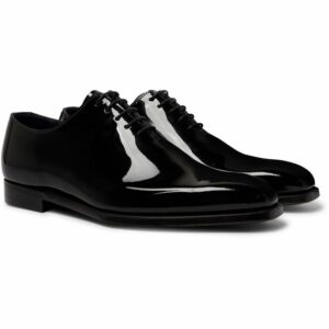Classic Black Oxford Leather Shoes