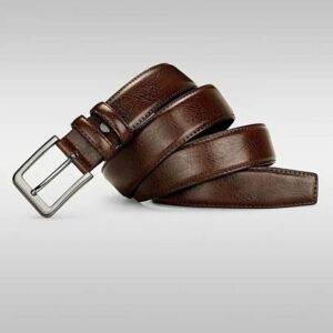 Luxury Brown Leather Belt