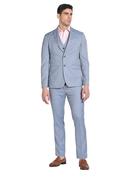 Arrow Men's Polyester Double Breasted Suits